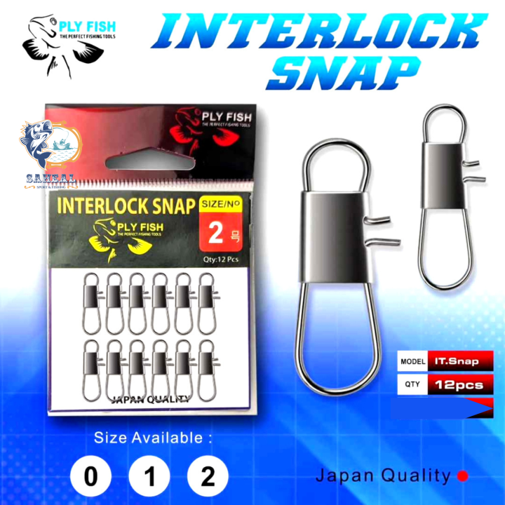 Interlock snap pancing catfish