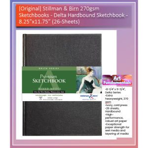 [Original] Stillman & Birn 270gsm Sketchbooks - Hardbound and Softbound Portrait / Landscape