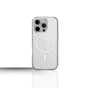 Ốp Lưng Trong Suốt SwitchEasy cho iPhone 16 Pro Max / 16 Pro / 16 Plus / 16 CRUSH M Protective Sạc Không Dây Từ Tính Chống Ố Vàng - HÀNG CHÍNH HÃNG