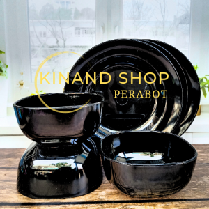 PROMO HEMAT PAKET ISI 12 PCS PIRING CAMPUR MANGKUK MELAMIN TEBAL