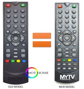 MYTV Remote control 100% can be use for Dekoder DTT1770 T2000