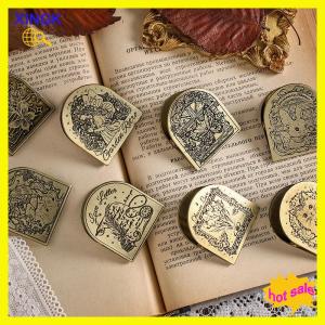 XINGK 8 Styles 1 Pc Metal Clip Long Tail Clip European Vintage Ledger Clip Bill Clip Scrapbooking Material Handmade Diary Album