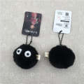 [READY STOCK]  SOOT SPRITE KEYCHAIN GIBLI STUDIO SUSUWATARI KEY CHAIN DUST BUNNY. 