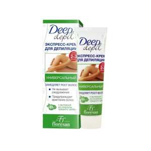 ❈Russian floresan hair removal cream almond  chamomile mild non-irritating armpit and leg hair 100ml❄