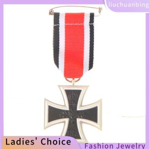 [COD] liuchuanbing Jewellery 1Pc Germany Medal 1813 1870 Year Iron Cross Medal Badge Pin With Ribbon