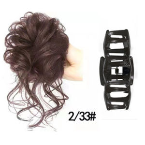 stormtime fE Synthetic Hair Bun Chignon Messy Curly Gripping Clip Hairpin Elastic Scrunchy False Hair Pieces For Women Hairpins