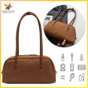 Chic Women Crossbody Bag Faux Suede with Multi Pocket Design for Work and Casual in Soft Pink