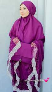 Mukena Dalanova Safar Turkey Mukena Traveling Bahan Adem dan Nyaman