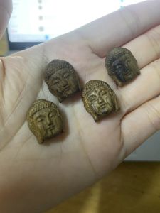 Charm Phật Tổ Gỗ Trầm Hương - Hàng Chuẩn Tự Nhiên