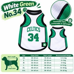 Pet Dog Basketball Shirt Puppy Jersey Sports Vest Cute Athletic Costume for Dogs