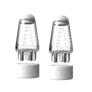 KEBIDU Hair Oil Applicator Comb Scalp Massage Roller Ball Dispenser 6ml Capacity For Herbal Liquid Essence Root Nourishing Device