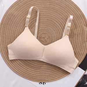 LadyLuxe - Sport BH Bra Busa Push Up Tanpa Kawat Bahan Halus Pakaian Dalam Wanita Warna Polos High Quality Underwear Seamless BR087