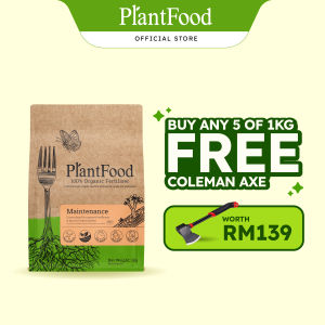 PlantFood Maintenance 1KG [100% Organic Fertiliser]