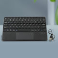 Keyboard Bluetooth 8 inch Dilengkapi dengan Touchpad Baterai Dapat Diisi Ulang G215. 