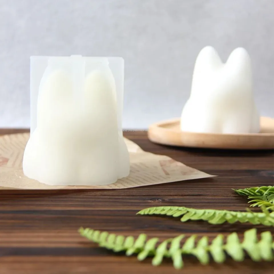 LGI0271 3D Cat Jelly Mold Silicone Cute Pudding Mold Baking