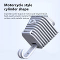 SEAMETAL Wall-mounted Key Hanger Hook Moto Cylinder Style Strong Adhesive Hook Holder Home Storage Organizer. 