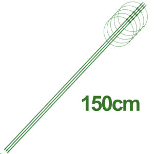 Byshow Flower Rack Ring Conical Plant Climbing Support Stick Net Garden Trellis For Vines Planting Equipment Bonsai Tool Para Pokok Menjalar Plant Crawling Frame Stand