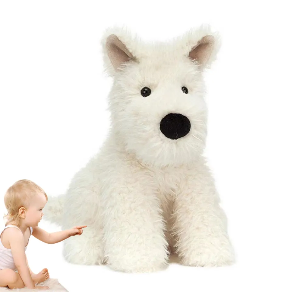 Stuffed westie hot sale puppy