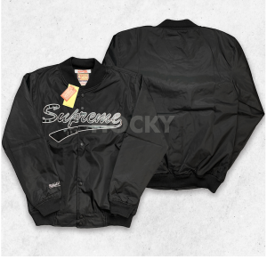 HOCKY - Jaket Varsity Baseball Supreme Bomber Casual Vintage Pria Wanita Full Bordir  Premium Distro