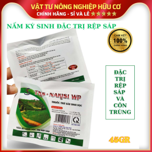 Nấm Kí Sinh Trừ Rệp Sáp Sâu Hại Rầy Mềm - TKS - NAKISI WP - Gói 45g
