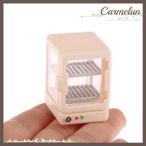 [Carmelun] 1 12 Dollhouse Bread Desserts Display Cabinet Model Dollhouse Mini Kitchen Furniture Decoration Dolls House Accessories