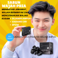 Sabun cuci muka wajah pria cowok untuk pembersih pencerah kusam berminyak. 