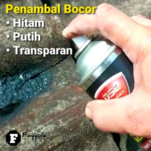 DSC ANTI BOCOR KOLAM / LIQUID RUBBER SEALANT SPRAY - 500ml / Penambal bocor Genteng Dinding Pipa Anti Bocor Waterproof