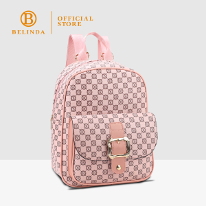 Belinda M3966 Korean Fashion original Backpack PU Leather Bag For Women