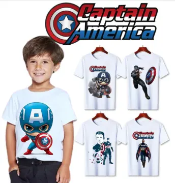 Shop Captain America Shirt White online Lazada .ph