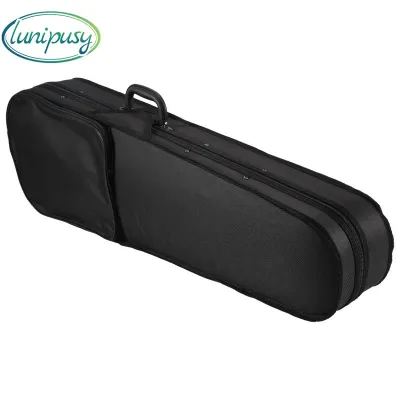 Violin Case Professional Triangular Shape Violin Hard Case -Silver Inside Violin Parts New
