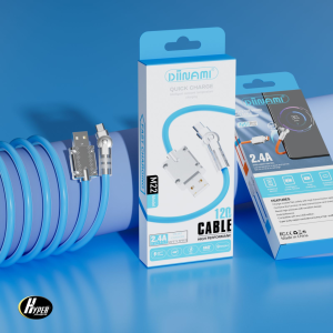 HA Kabel Data Fast Charging 120W 6A Desain Putar 180° Kabel Data Silikon MICRO Type-C Kabel