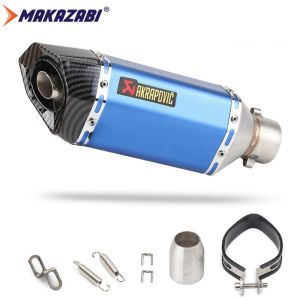 2นิ้วท่อท่อไอเสียรถจักรยานยนต์แบบสากลเข้าดัดแปลงปลายท่อไอเสีย DB Killer Escape Moto Ventler ท่อปลายท่อสำหรับฮอนด้าคาวาซากิยามาฮ่าเคทีเอ็มบีเอ็มดับบลิว Aprilia Benelli ซูซูกิดูคาติ Triumph Vespa GPX ฯลฯ