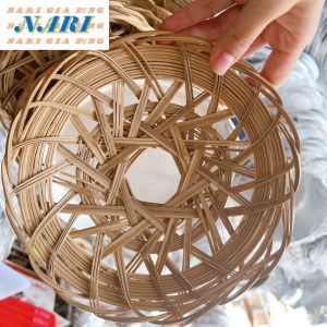 Rế tre lót nồi niêu chảo - đan bằng tre cứng tiện dụng đẹp mắt làm bằng thủ công - gia dụng Nari