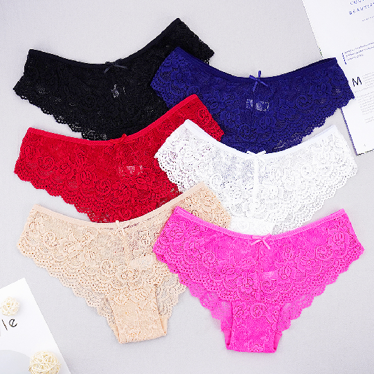Breathable Panties for Women Ladies Underwear Lace Hollow Out