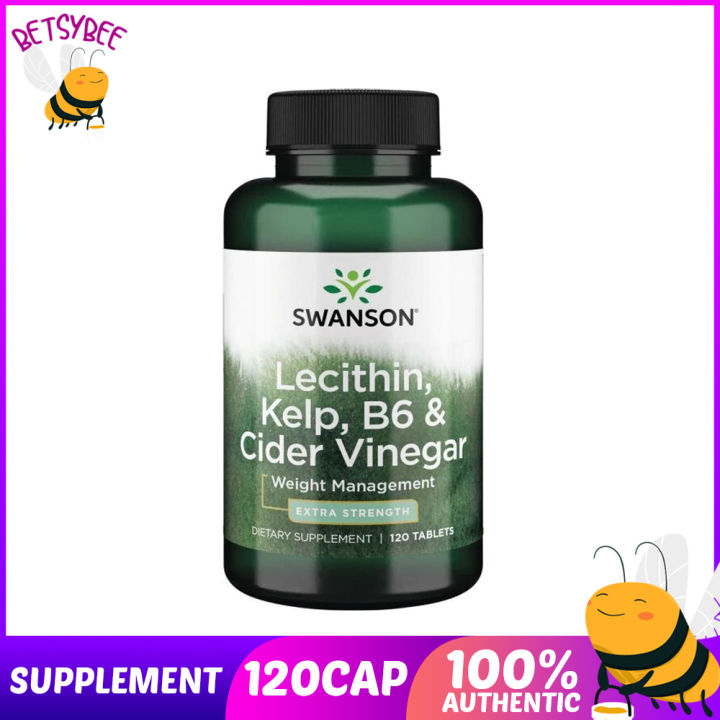 Swanson Lecithin Kelp B-6 Cider Vinegar Best Weight-Control Formulas ...