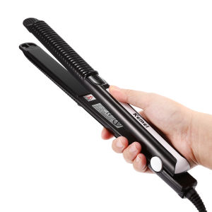 Catokan Rambut KM 2139 Straight Curly Pelurus Keriting / Alat Catok Pengatur Suhu