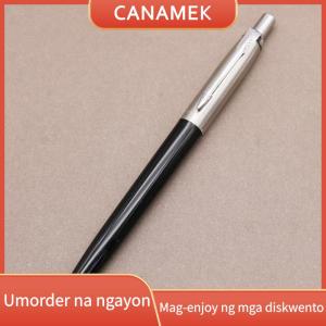 CANAMEK luxury qualitymetal Ballpoint Pen stainless steel color Press signature pen ball point pen Stationery Office Supplies new