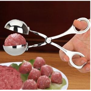 Stainless Steel Non Stick Meat Baller Cooking Tool Kitchen Meatball Scoop Ball Maker