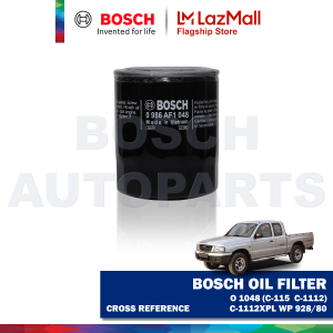 Bosch Oil Filter for B2500 / Proceed Diesel 2002 to 2006 4x4