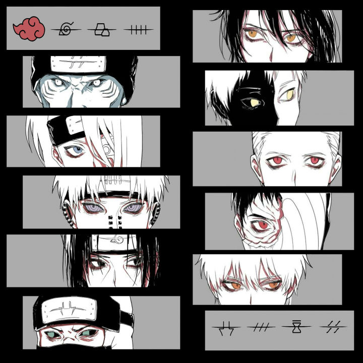 Akatsuki Anime Wall Decor | Lazada PH