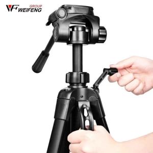 WEIFENG 3520 Aluminum Alloy with Three-way Panel Ball Head Tripod for Canon Nikon Sony SLR/go pro camera(with Maximum Load of 3kg)
