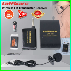 TOP PRODUK TaffSTUDIO Microphone Wireless Jarak Jauh 2.4GHz Headset with Transmitter HX-W021 / mic imam masjid terbaik / Mic Bando Wireless Imam Masjid Terbaik / Mic Wireless Buat Konten Terbaik / Mic Wireless untuk Imam Shalat