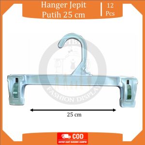 Hanger Jepit Dewasa 25 cm Hijab / Gantungan Celana dan Hijab 25 cm