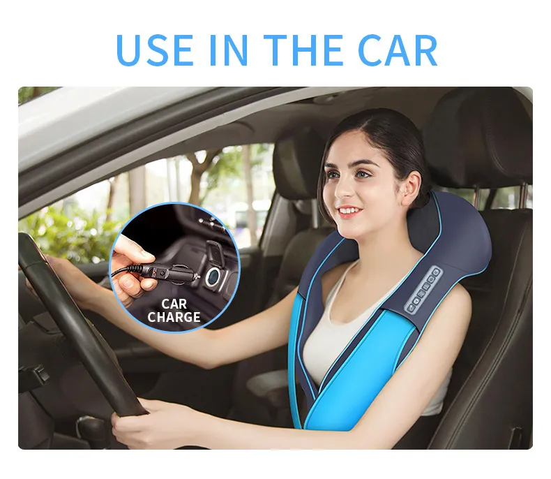 Car home dual use neck massager hotsell