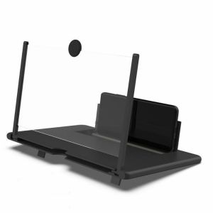 DUDAN พับเก็บได้ กระจกขยายขนาด แว่นขยายหน้าจอ ประเภทการดึง อุปกรณ์ป้องกันดวงตา ที่วางโทรศัพท์มือถือ ขาตั้งขยายใหญ่ ตัวยึดเครื่องขยายเสียงวิดีโอ ตัวขยายหน้าจอ เครื่องขยายหน้าจอ