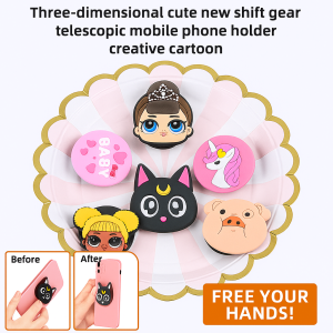 Cell Phone Accessories Showcase Accessory Rack Easy to Watch Videos Multifunction Soft Glue Durable