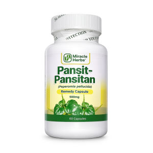 Pansit-Pansitan Herbal Capsule – Natural Daily Wellness Supplement 100 Capsule