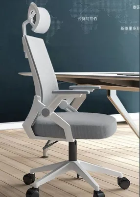 TMS04 Ghế Văn Phòng Ghế Công Thái Học Ghế Làm Việc Xoay 360° - Tựa Đầu 3D Tay Vịn Thông Minh Có Trợ Lực Vùng Eo Thắt Lưng