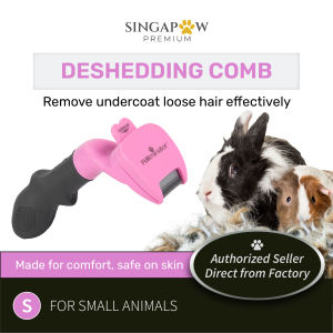 FURminator Undercoat Deshedding Tool for Small Animal / Rabbit and Guinea Pig / Rabbit Hair Comb