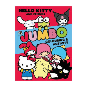 Hello Kitty Jumbo Colouring & Activity Book With Fun Activities Puzzles & Mazes For Kids